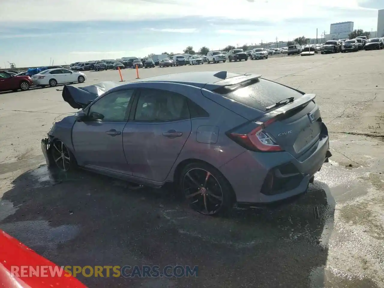 2 Photograph of a damaged car SHHFK7H45MU228506 HONDA CIVIC 2021