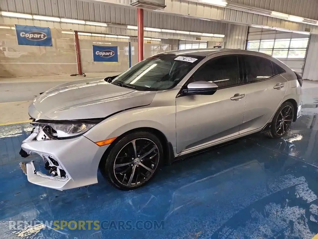 1 Photograph of a damaged car SHHFK7H45MU231115 HONDA CIVIC 2021