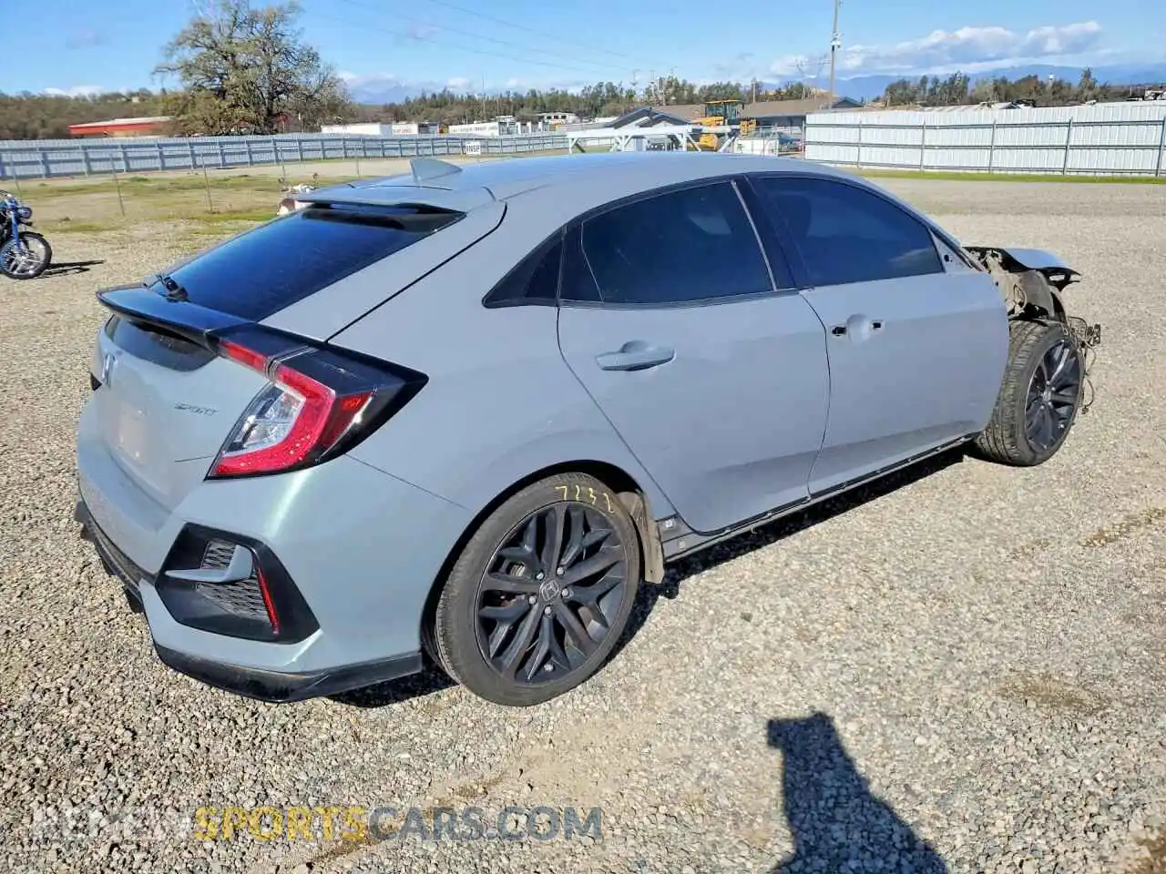 3 Photograph of a damaged car SHHFK7H45MU400940 HONDA CIVIC 2021