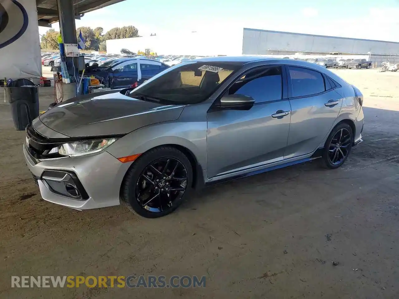 1 fotografías del automóvil dañado SHHFK7H45MU409010 HONDA CIVIC 2021