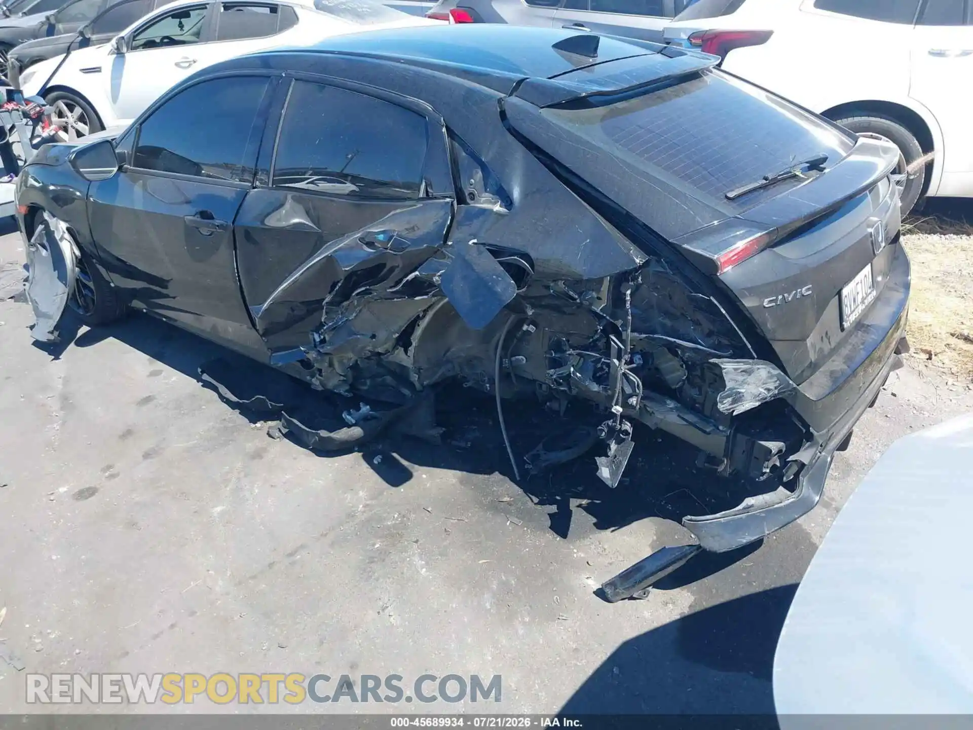 3 Photograph of a damaged car SHHFK7H45MU412988 HONDA CIVIC 2021
