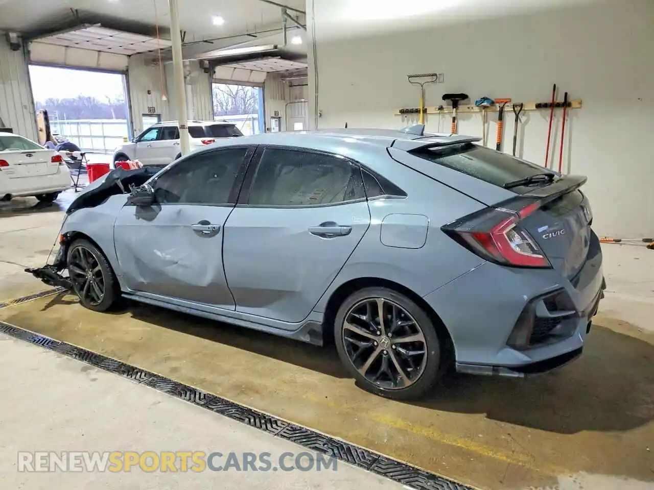 2 Photograph of a damaged car SHHFK7H45MU415244 HONDA CIVIC 2021