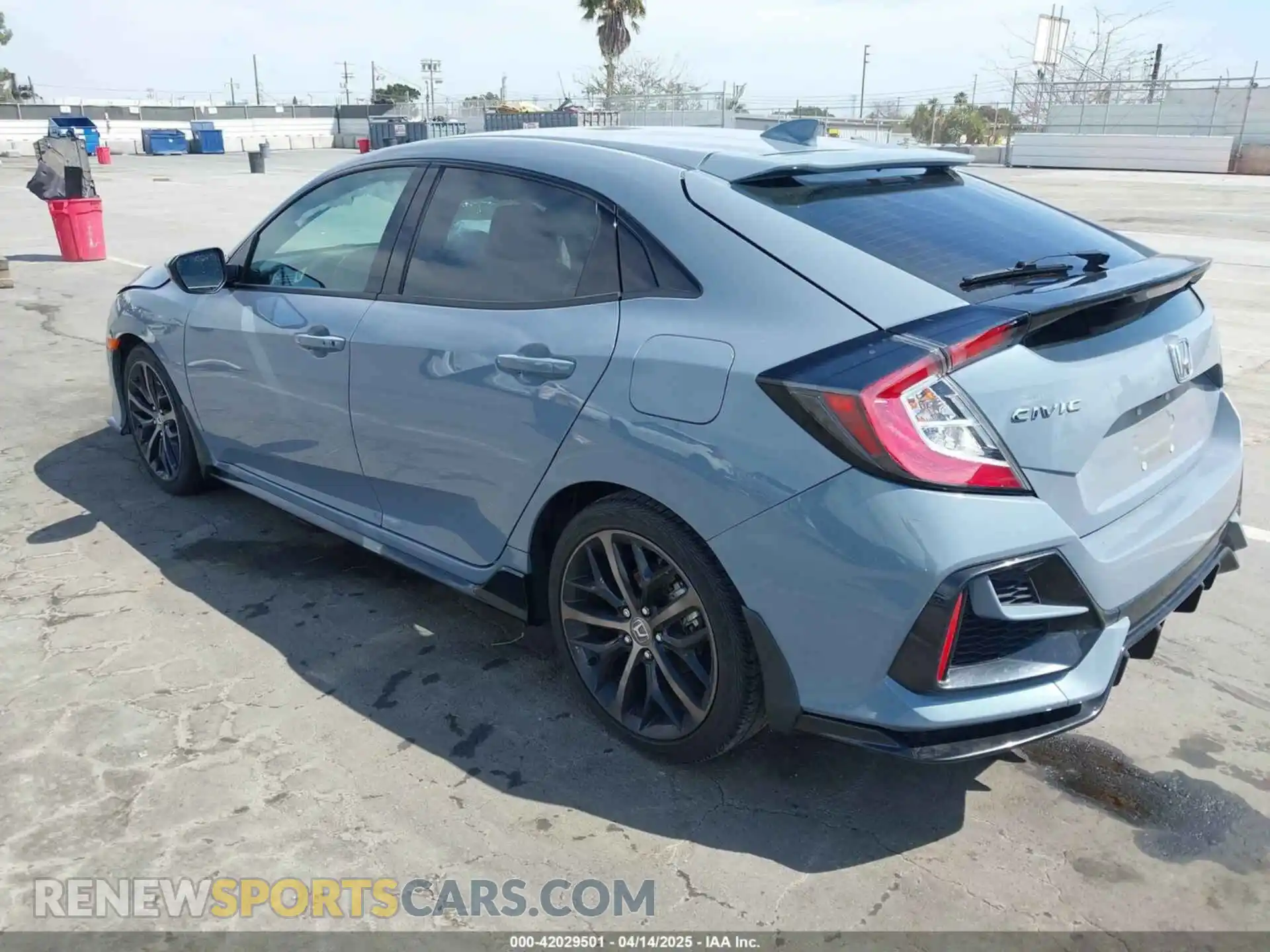 3 Photograph of a damaged car SHHFK7H45MU415261 HONDA CIVIC 2021