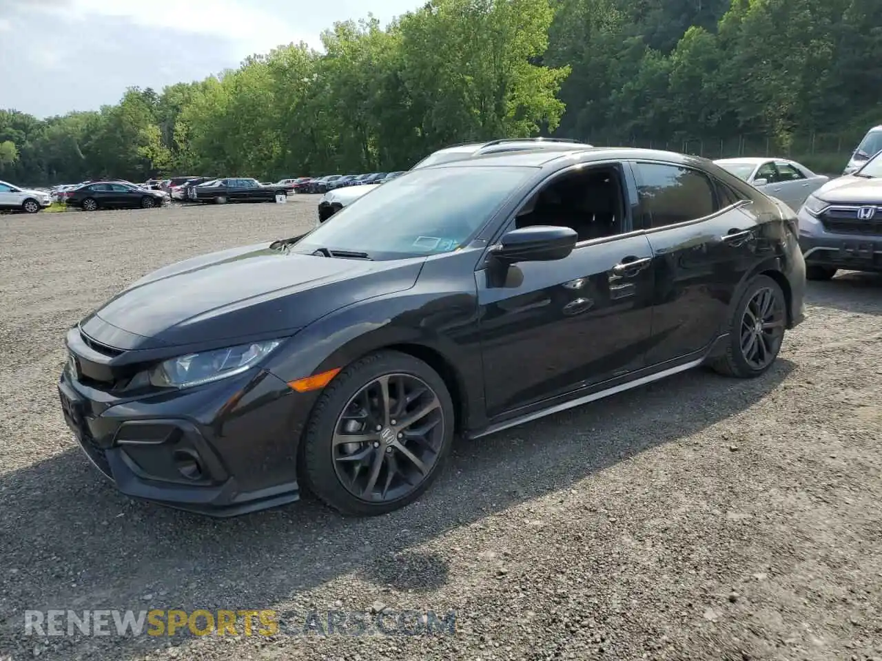 1 Photograph of a damaged car SHHFK7H45MU416104 HONDA CIVIC 2021