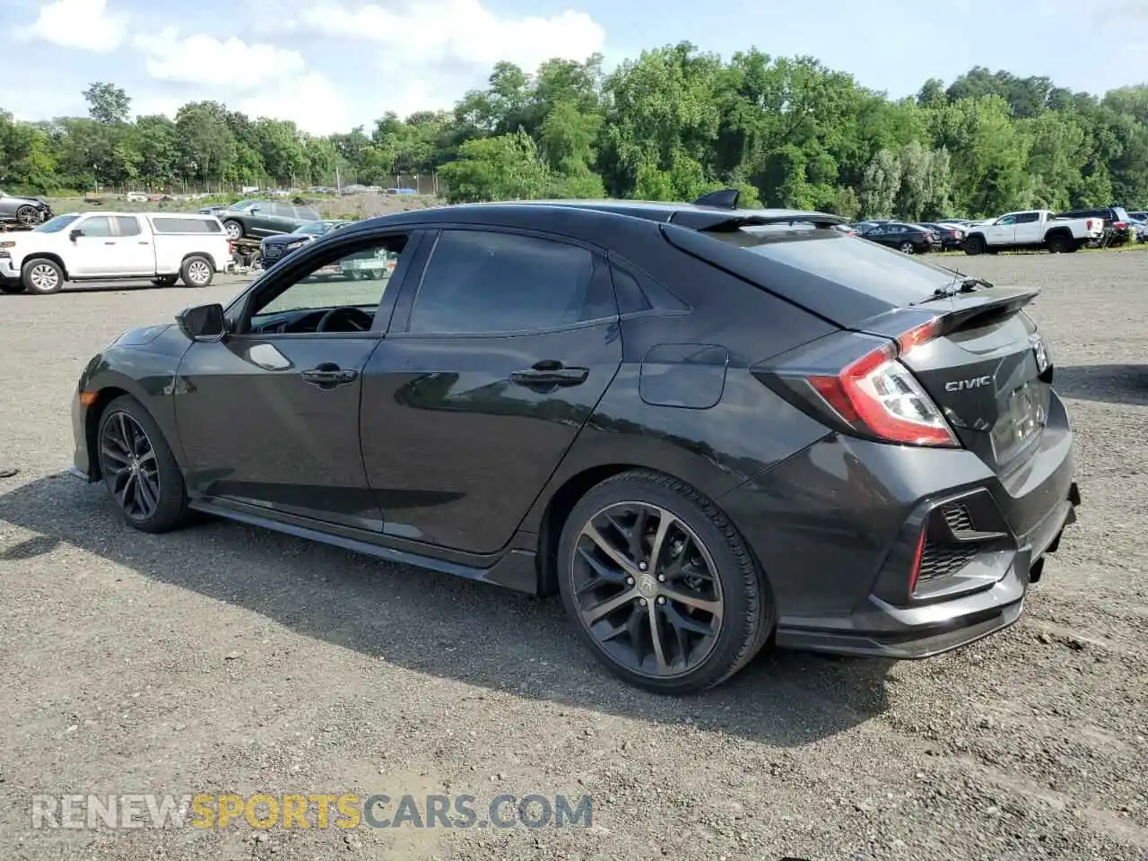2 Photograph of a damaged car SHHFK7H45MU416104 HONDA CIVIC 2021