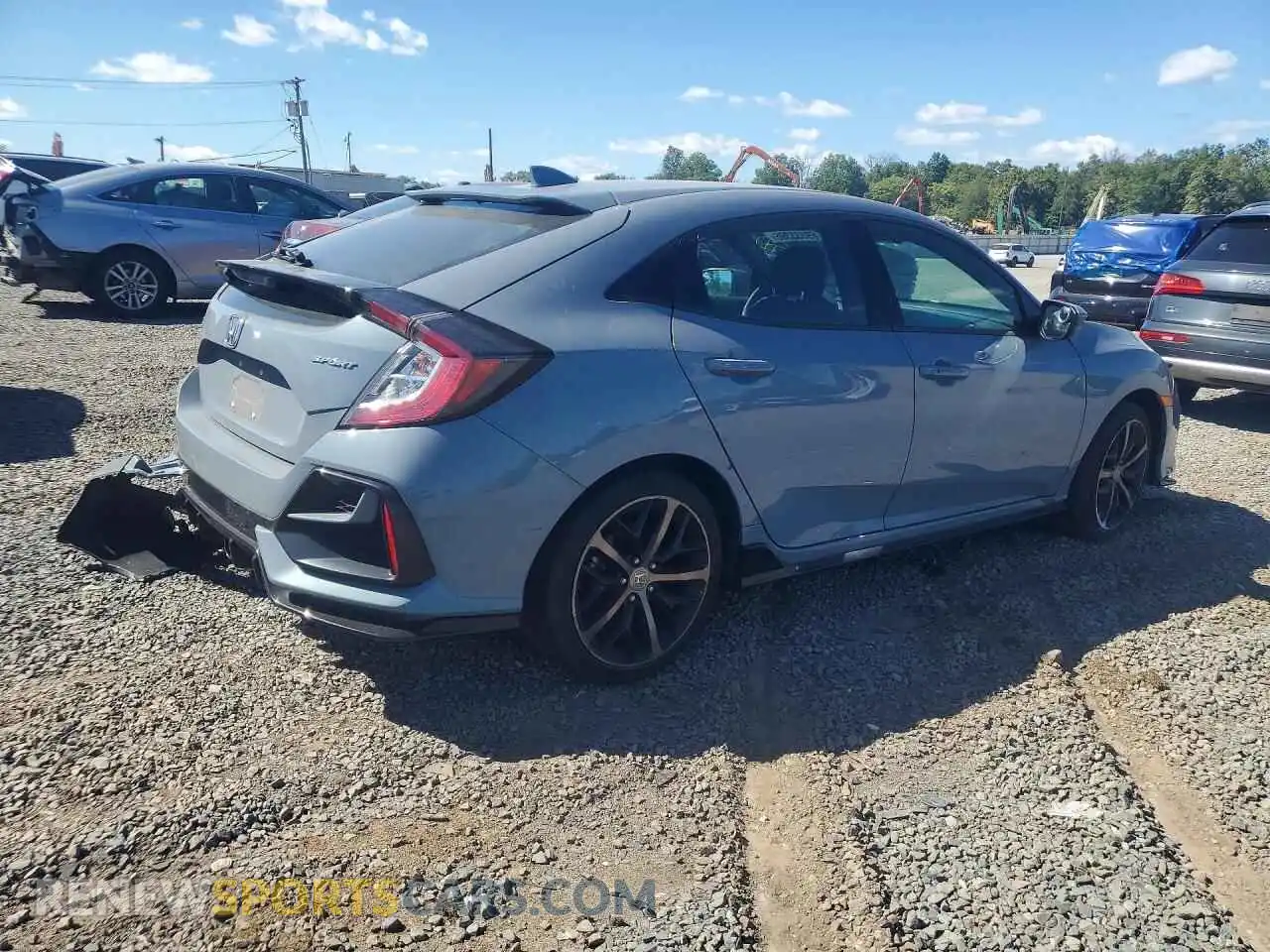 3 Photograph of a damaged car SHHFK7H45MU425109 HONDA CIVIC 2021