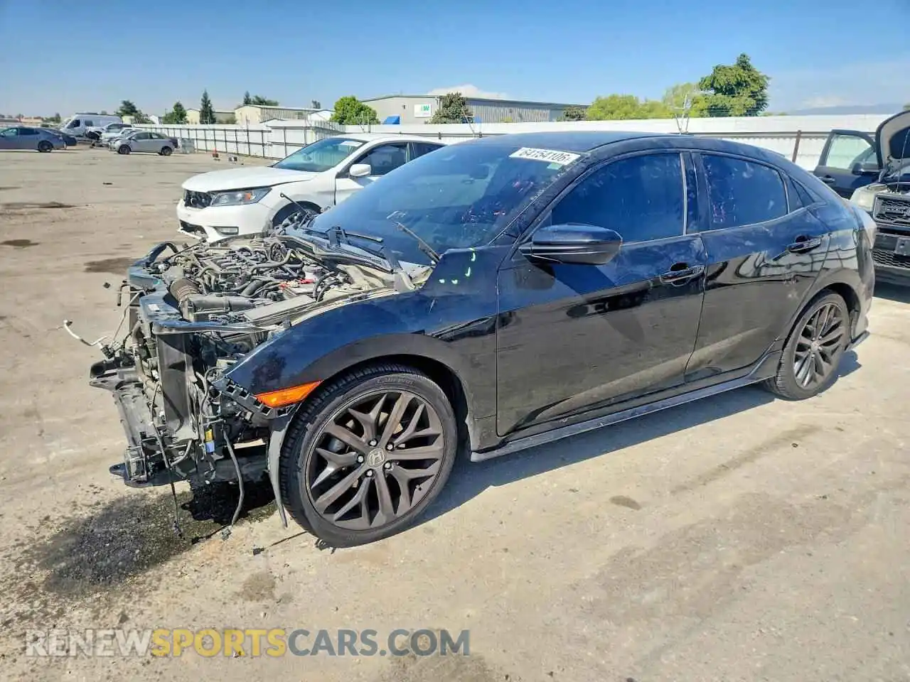 1 Photograph of a damaged car SHHFK7H45MU426101 HONDA CIVIC 2021