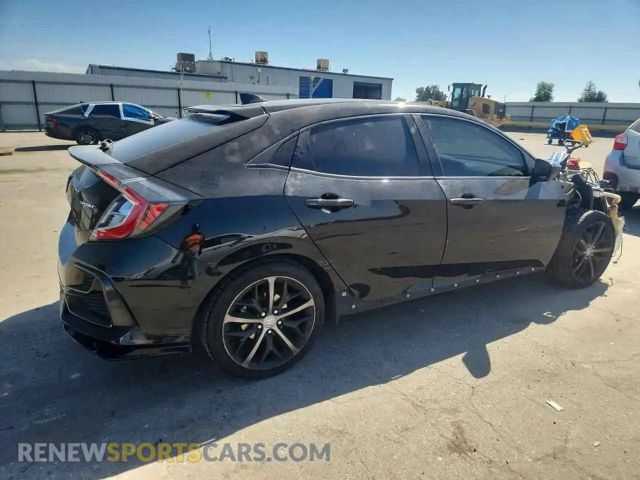3 Photograph of a damaged car SHHFK7H45MU426101 HONDA CIVIC 2021