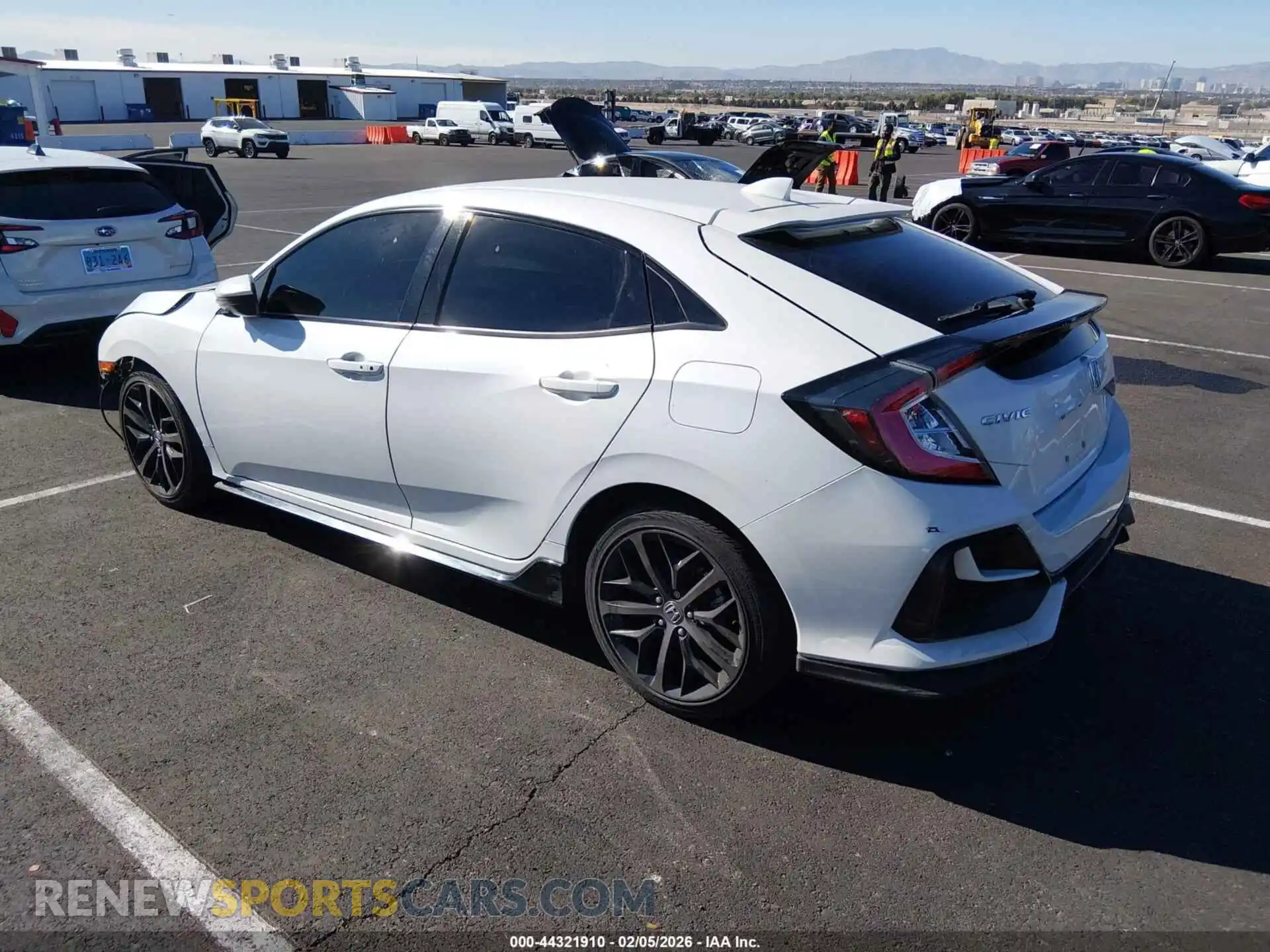 3 Photograph of a damaged car SHHFK7H46MU417049 HONDA CIVIC 2021