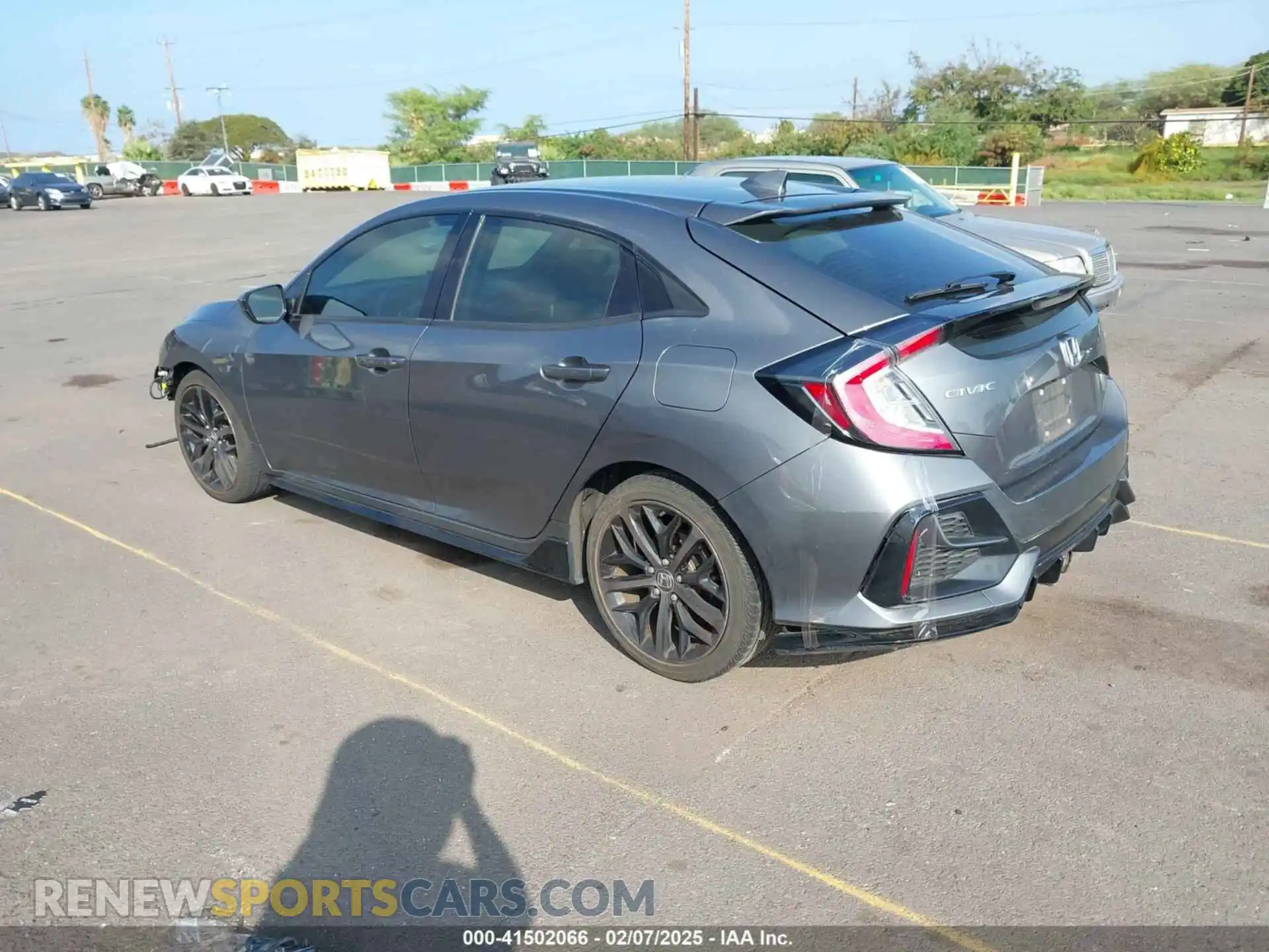 3 Photograph of a damaged car SHHFK7H47MU210265 HONDA CIVIC 2021