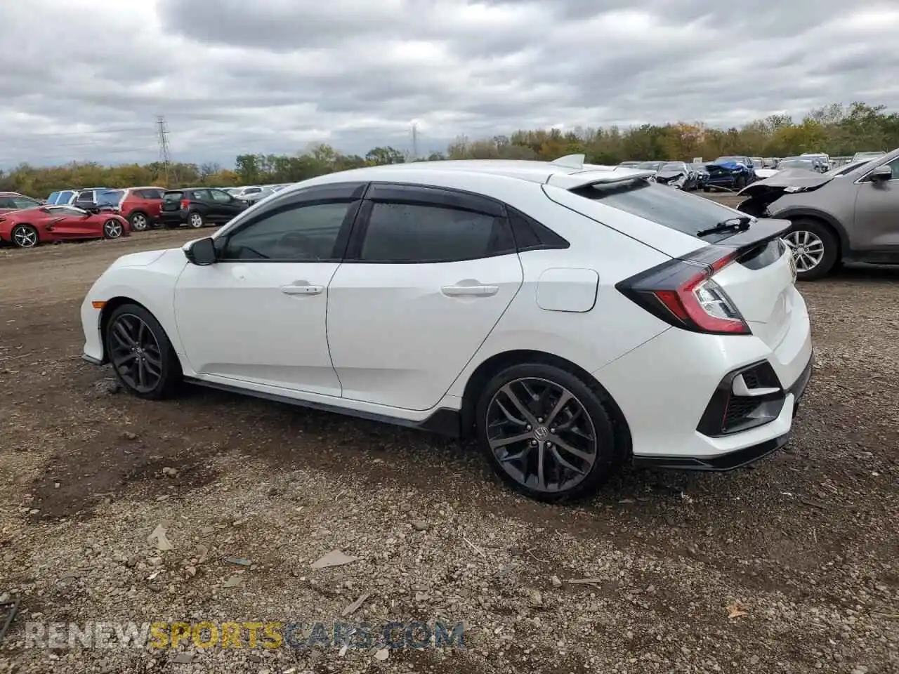 2 Photograph of a damaged car SHHFK7H47MU212002 HONDA CIVIC 2021