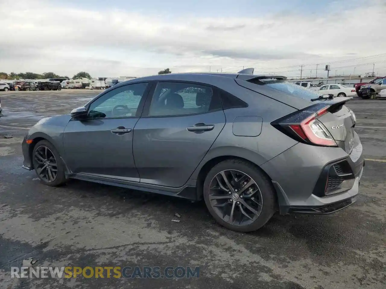2 Фотография поврежденного автомобиля SHHFK7H47MU215501 HONDA CIVIC 2021