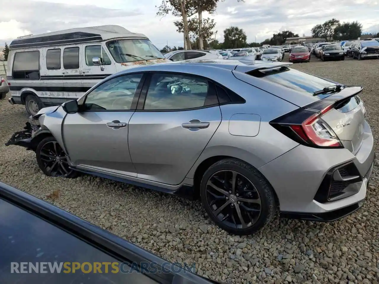 2 Photograph of a damaged car SHHFK7H47MU417061 HONDA CIVIC 2021