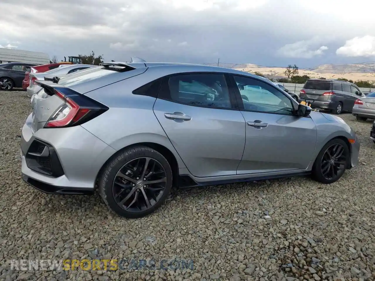3 Photograph of a damaged car SHHFK7H47MU417061 HONDA CIVIC 2021