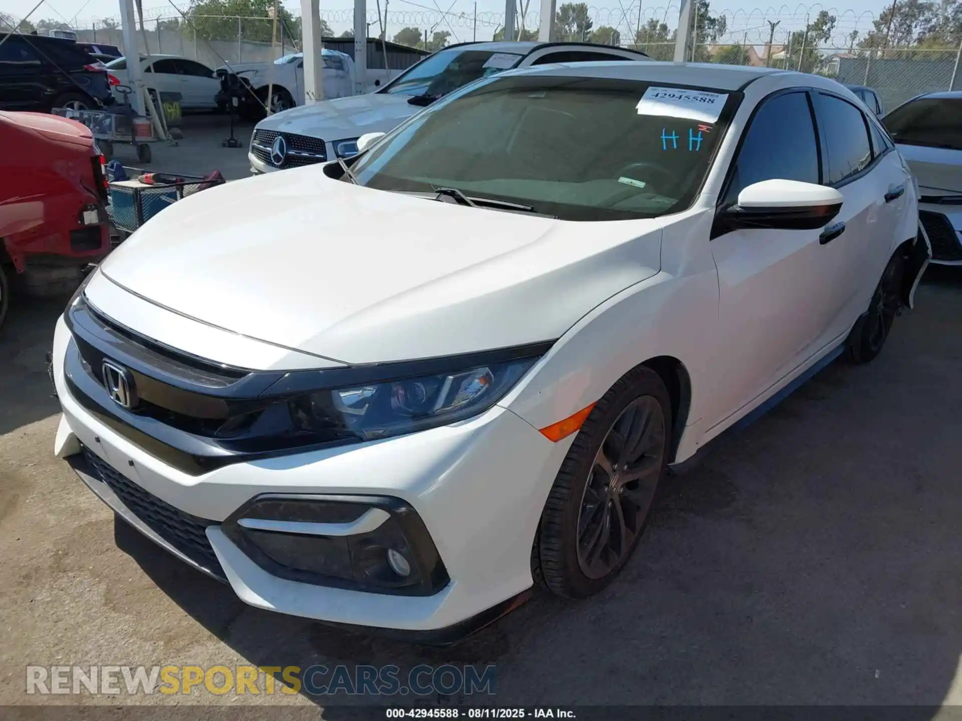 2 Photograph of a damaged car SHHFK7H47MU417965 HONDA CIVIC 2021