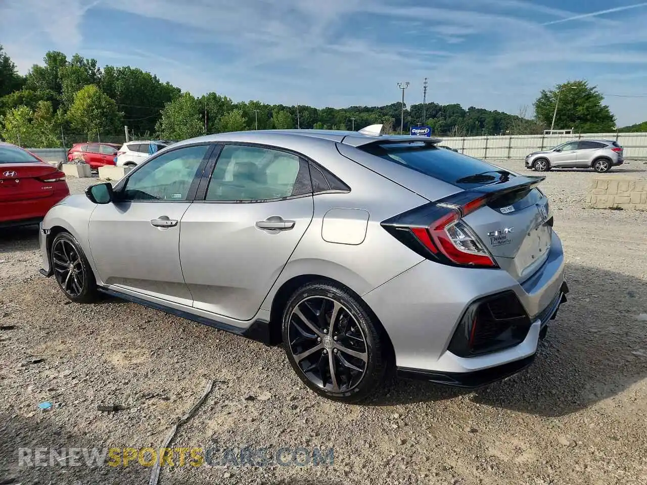 2 Photograph of a damaged car SHHFK7H47MU422860 HONDA CIVIC 2021
