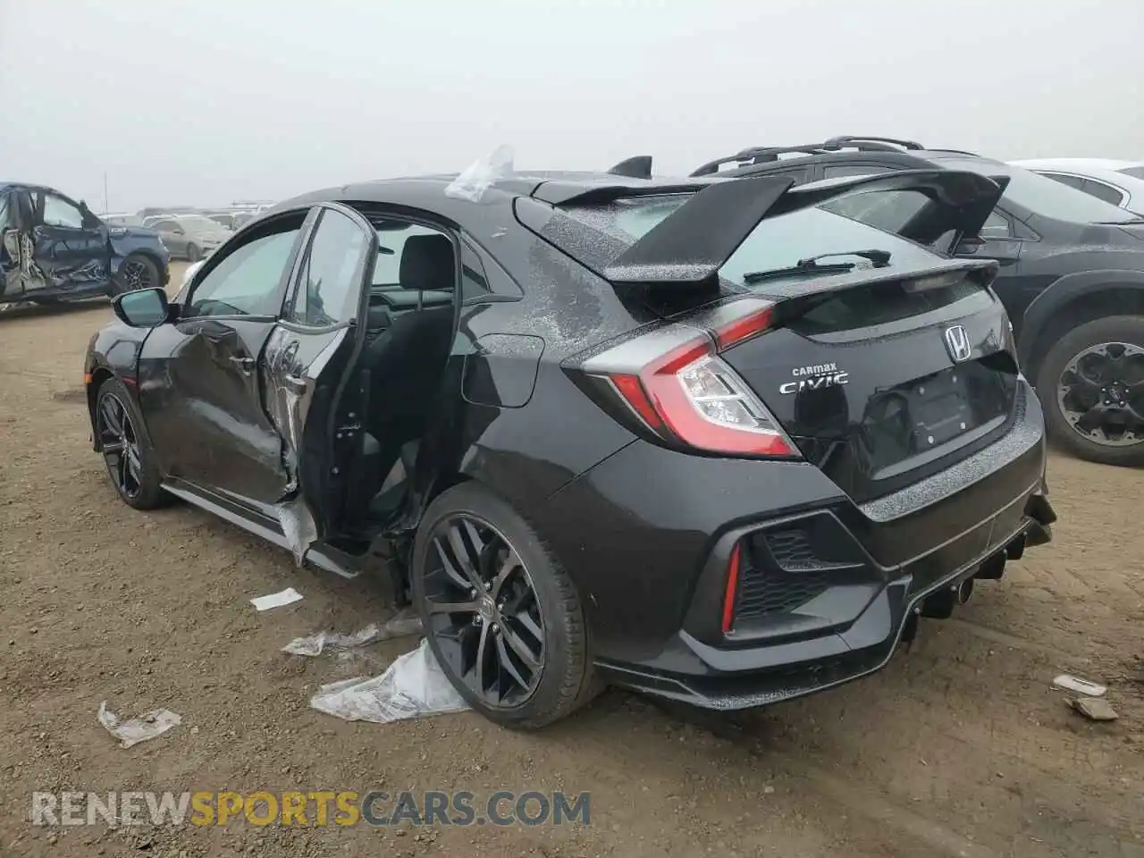 2 Photograph of a damaged car SHHFK7H48MU220819 HONDA CIVIC 2021