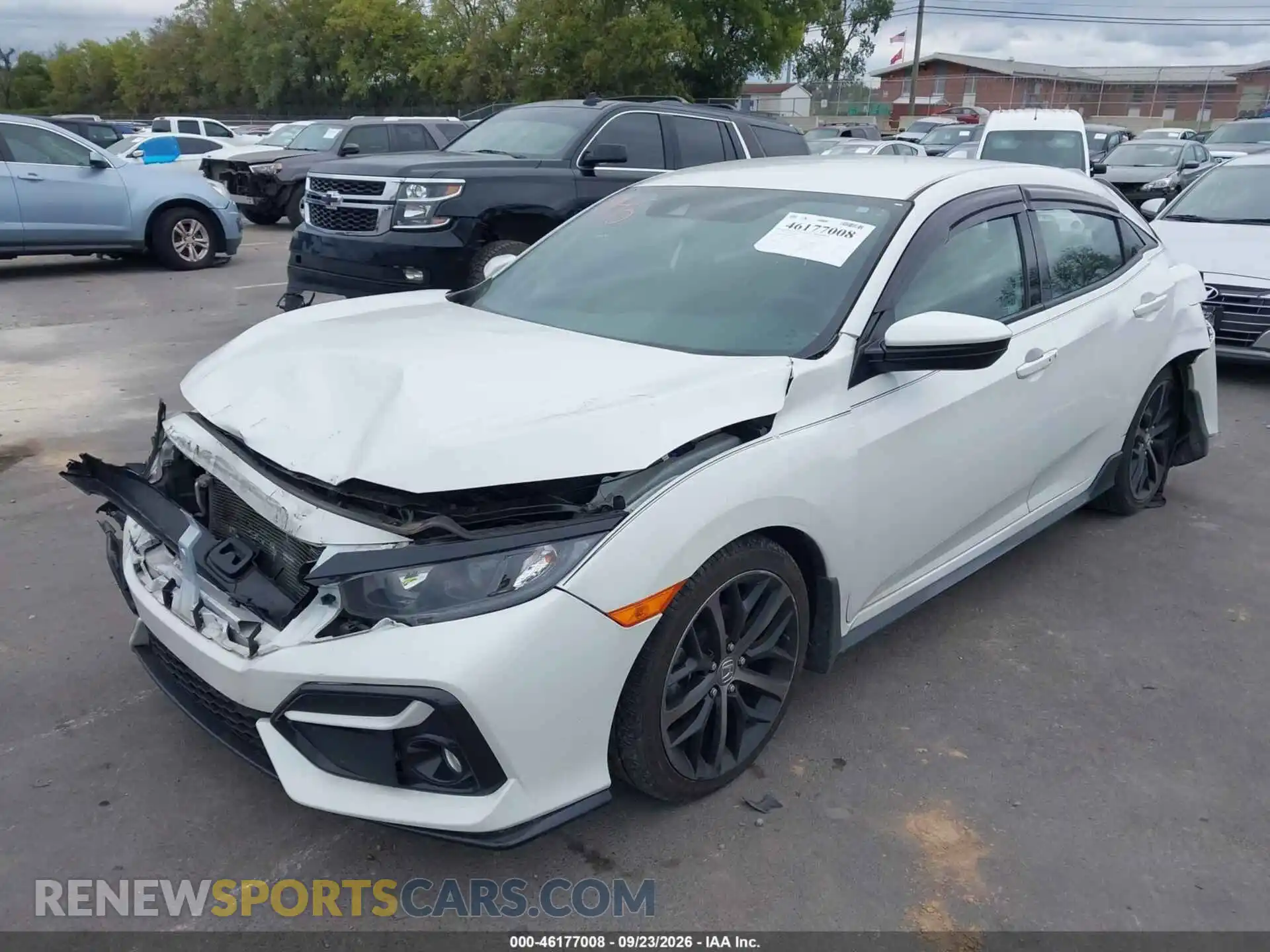 2 Photograph of a damaged car SHHFK7H48MU223946 HONDA CIVIC 2021