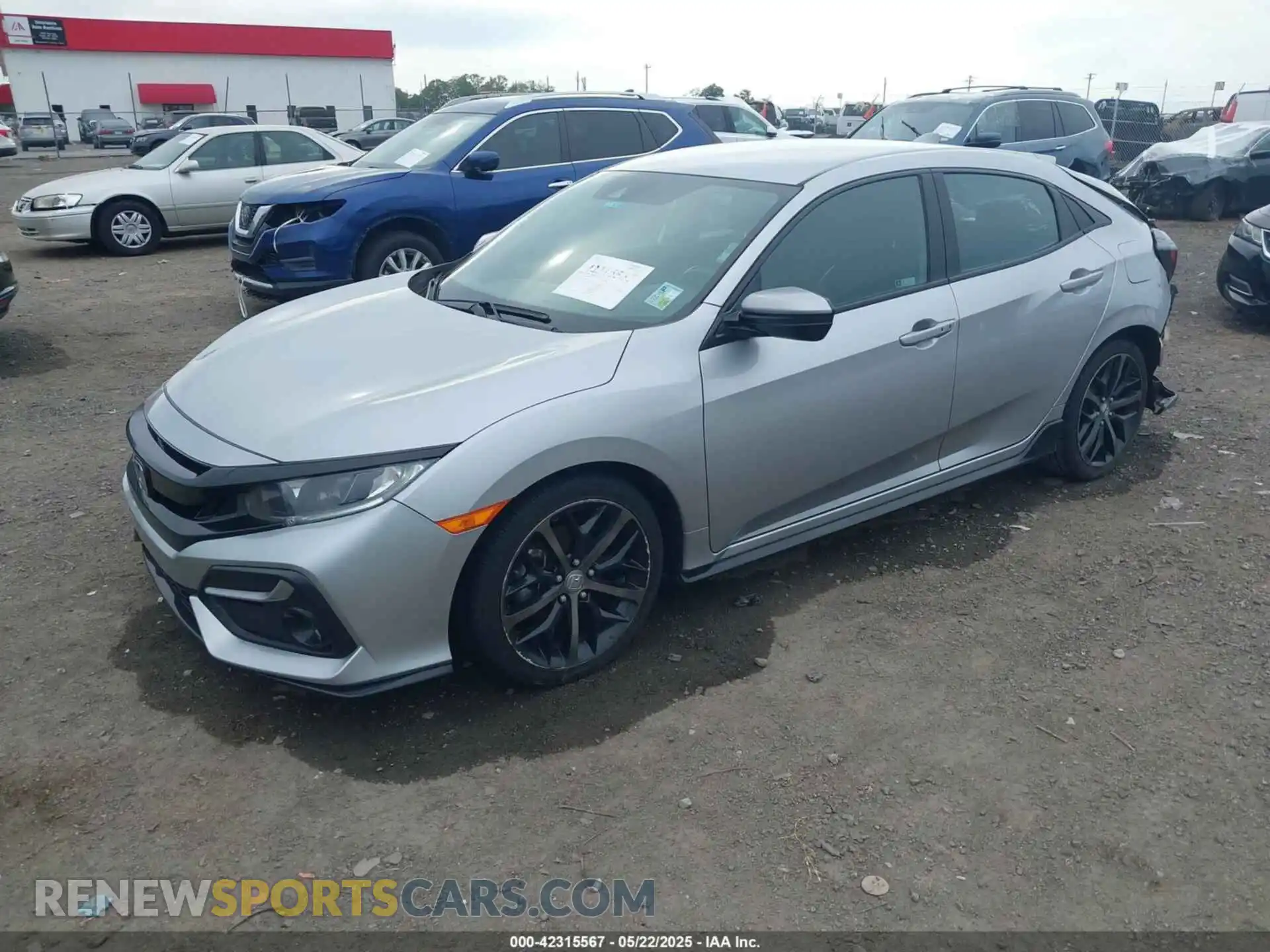 2 Photograph of a damaged car SHHFK7H48MU228712 HONDA CIVIC 2021