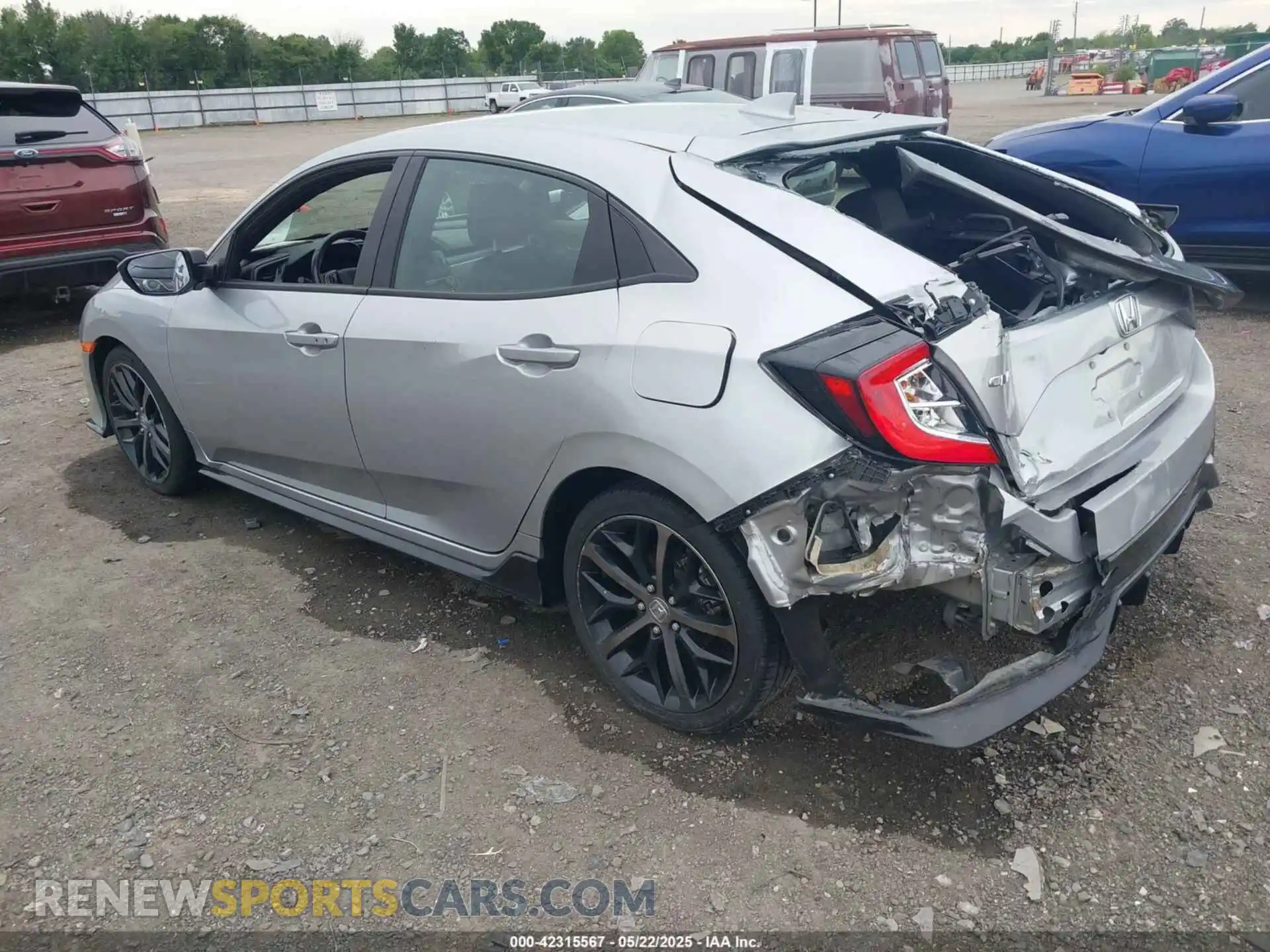 3 Photograph of a damaged car SHHFK7H48MU228712 HONDA CIVIC 2021