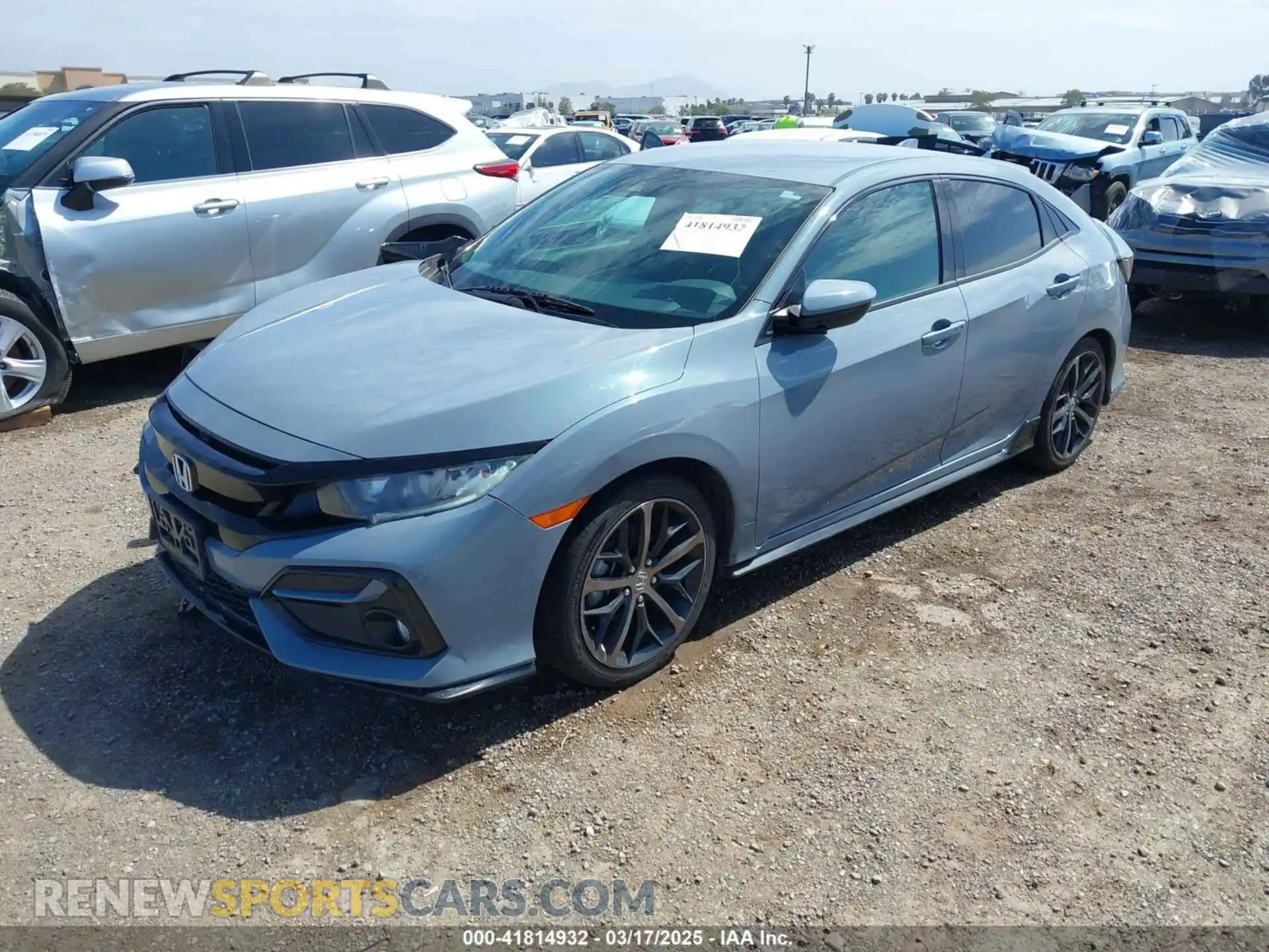 2 Photograph of a damaged car SHHFK7H48MU400947 HONDA CIVIC 2021
