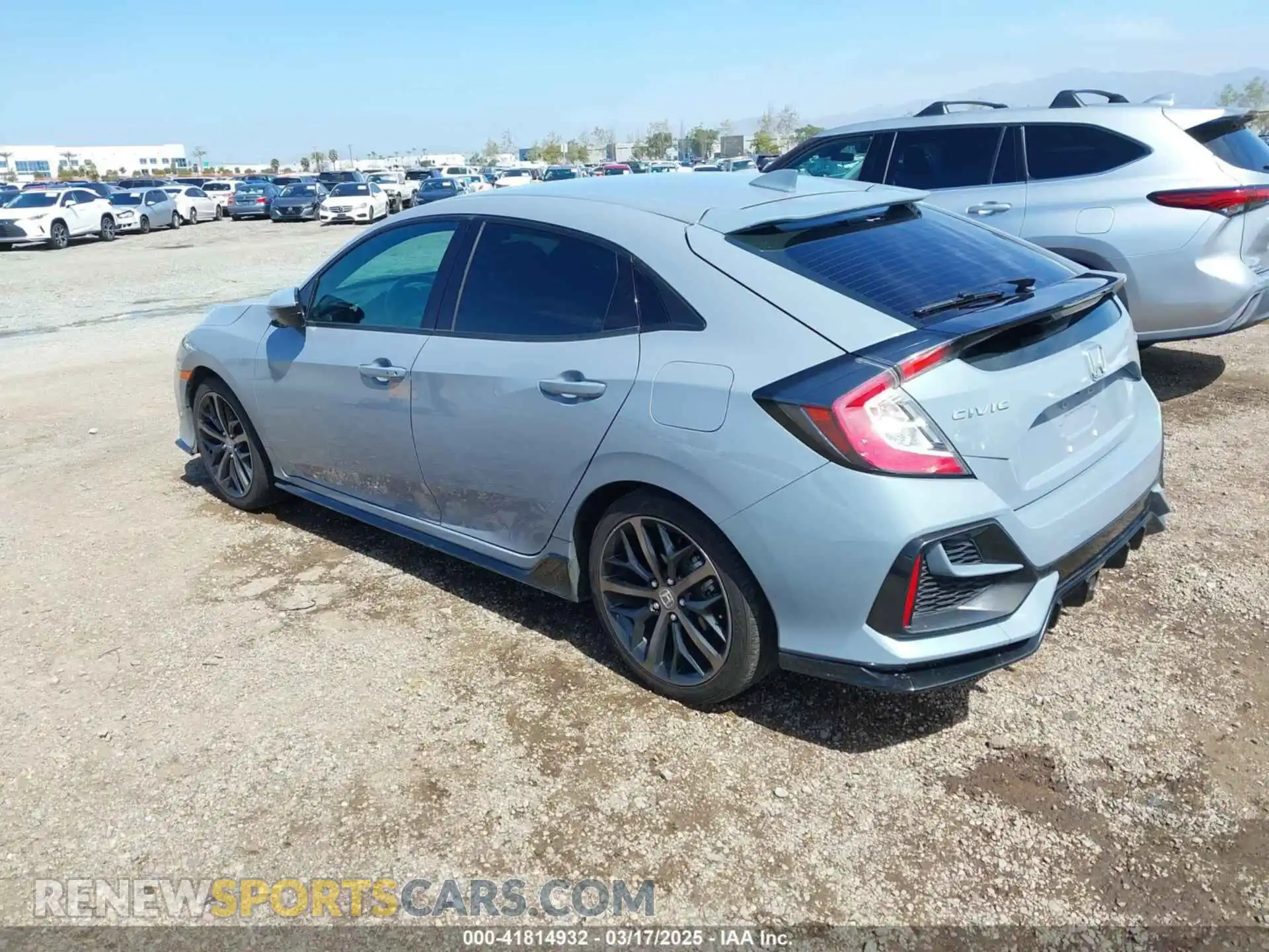 3 Photograph of a damaged car SHHFK7H48MU400947 HONDA CIVIC 2021
