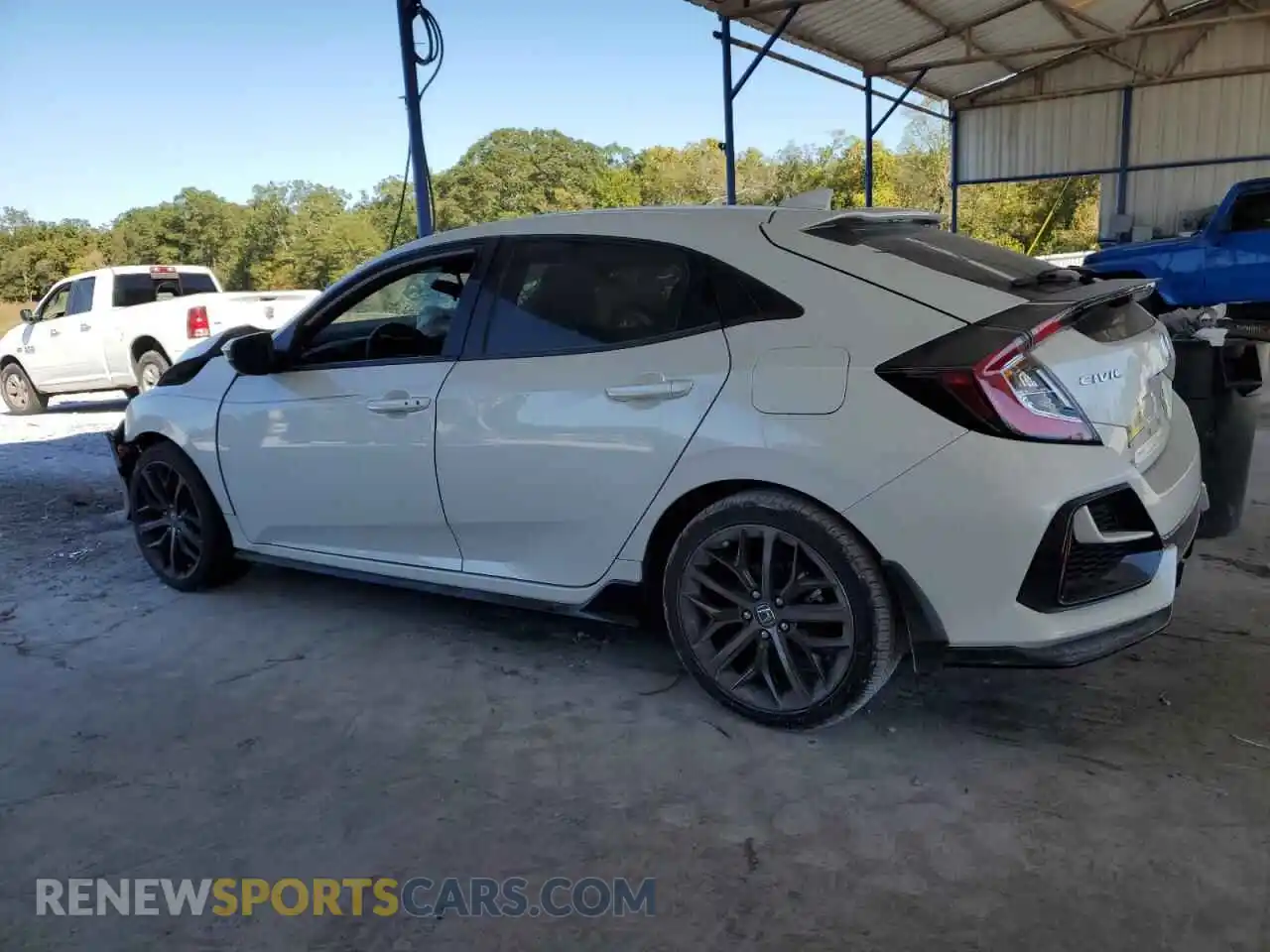 2 Photograph of a damaged car SHHFK7H48MU407137 HONDA CIVIC 2021