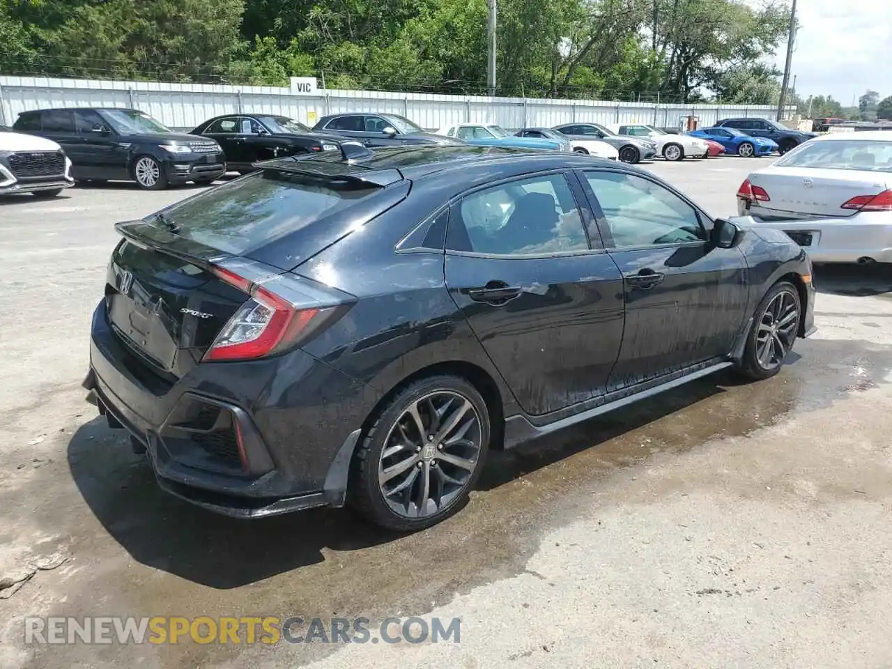3 Фотография поврежденного автомобиля SHHFK7H48MU414069 HONDA CIVIC 2021