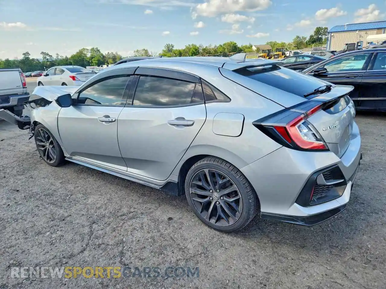 2 Photograph of a damaged car SHHFK7H48MU416730 HONDA CIVIC 2021