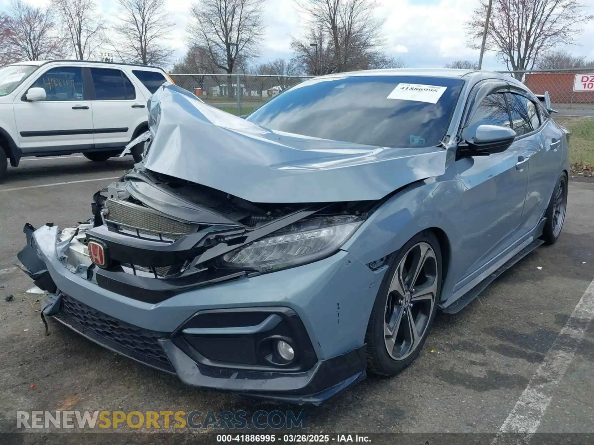 2 Photograph of a damaged car SHHFK7H48MU425587 HONDA CIVIC 2021