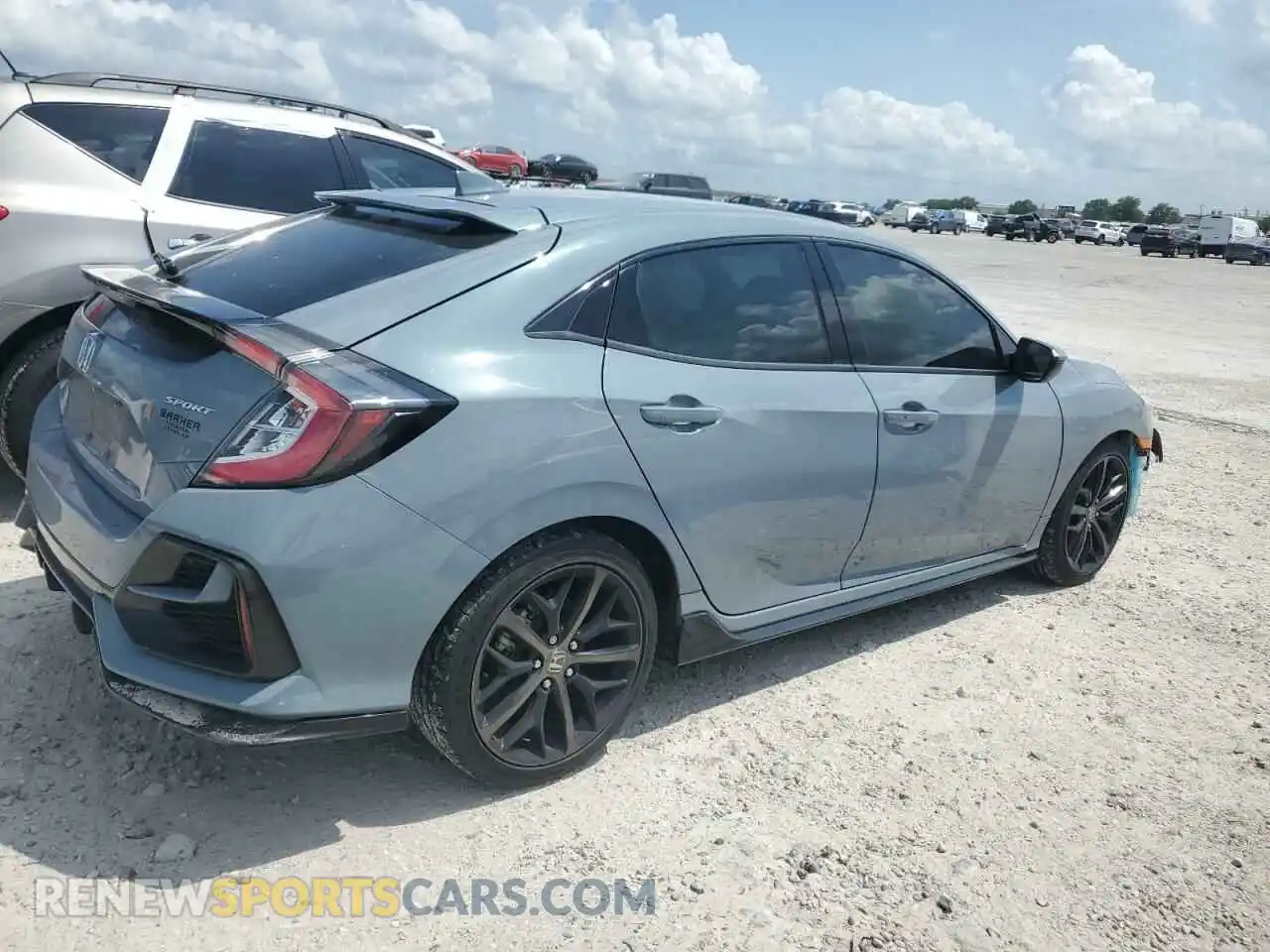 3 Photograph of a damaged car SHHFK7H49MU209151 HONDA CIVIC 2021