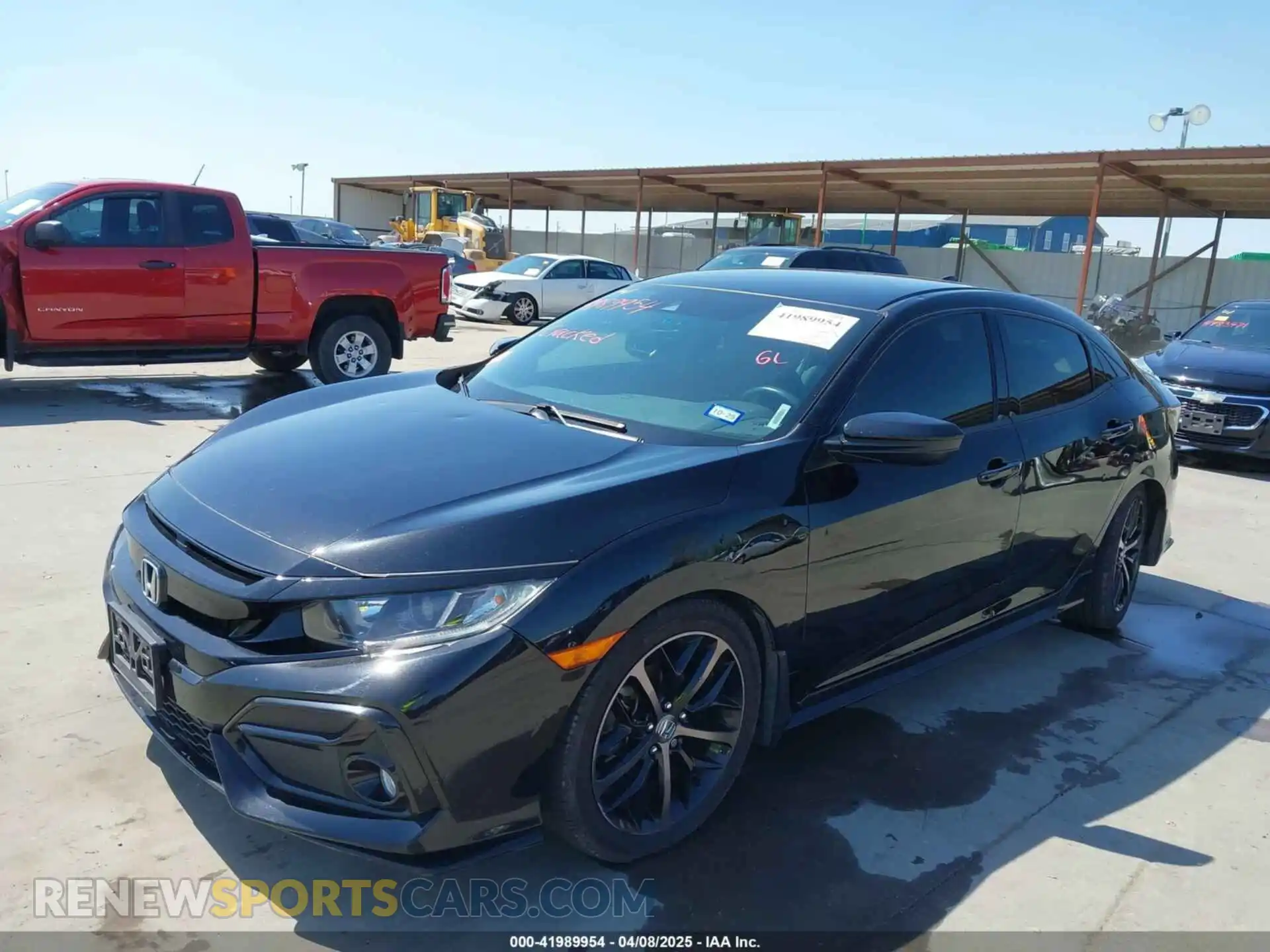 2 Photograph of a damaged car SHHFK7H49MU215726 HONDA CIVIC 2021