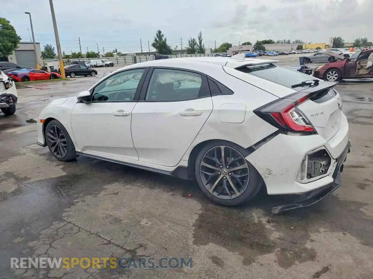 2 Photograph of a damaged car SHHFK7H49MU216178 HONDA CIVIC 2021