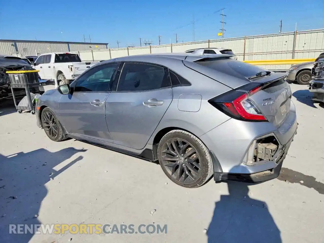 2 Photograph of a damaged car SHHFK7H49MU220215 HONDA CIVIC 2021