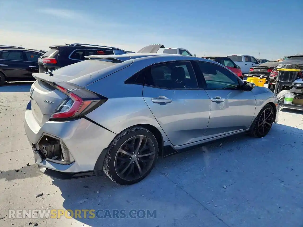 3 Photograph of a damaged car SHHFK7H49MU220215 HONDA CIVIC 2021