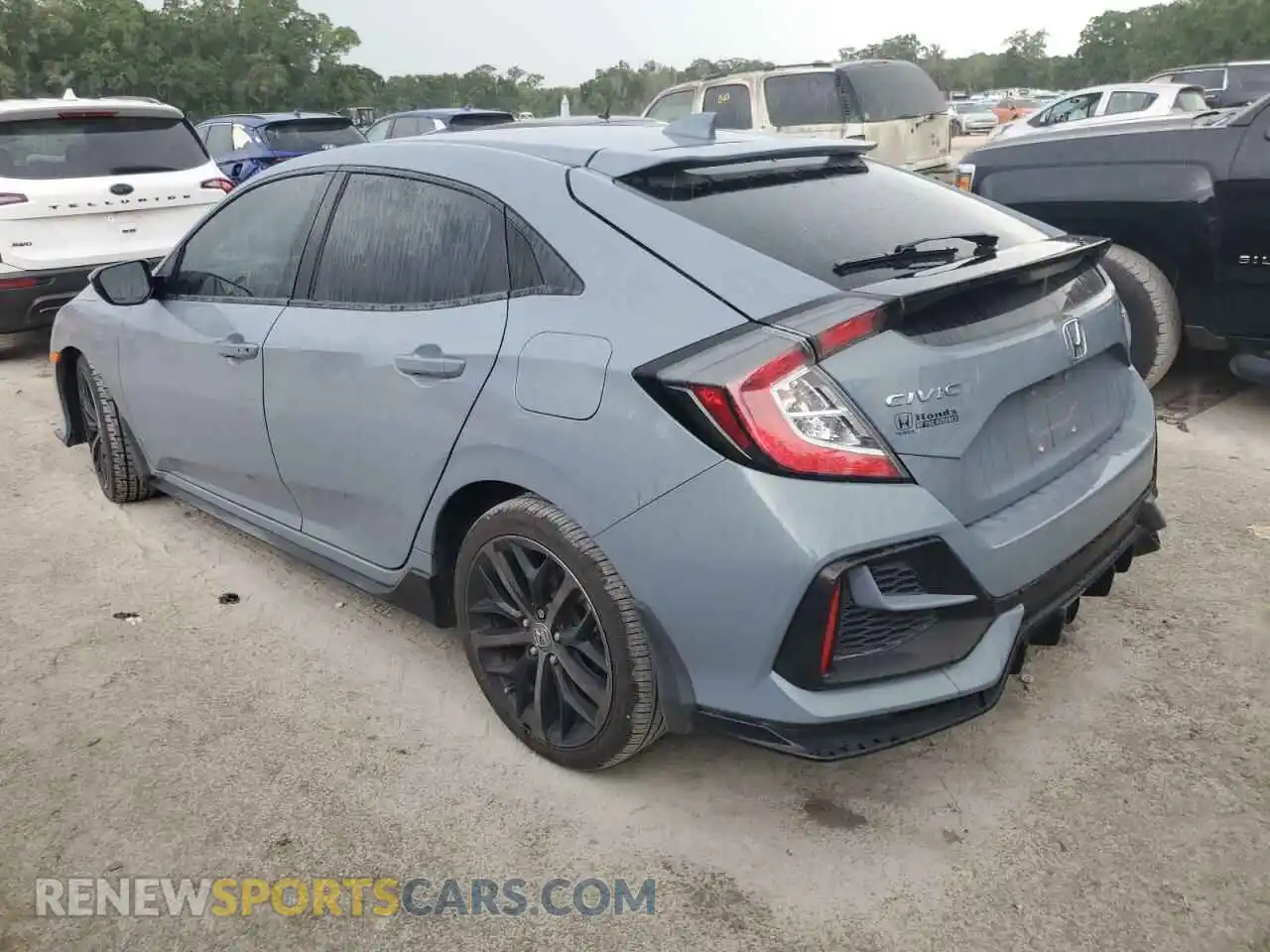 2 Photograph of a damaged car SHHFK7H49MU228508 HONDA CIVIC 2021
