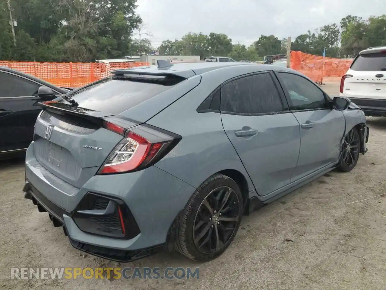 3 Photograph of a damaged car SHHFK7H49MU228508 HONDA CIVIC 2021