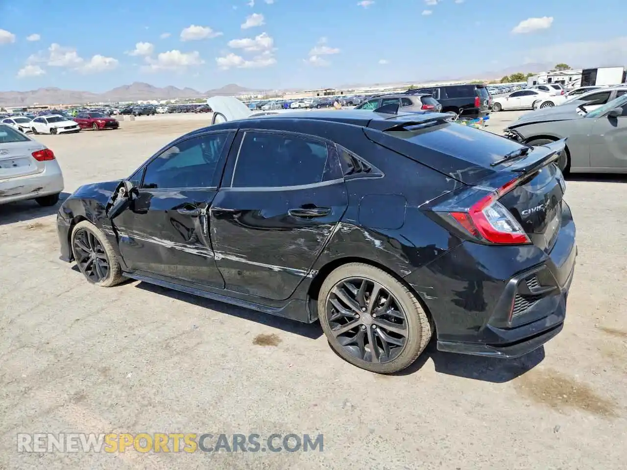 2 fotografías del automóvil dañado SHHFK7H49MU228766 HONDA CIVIC 2021