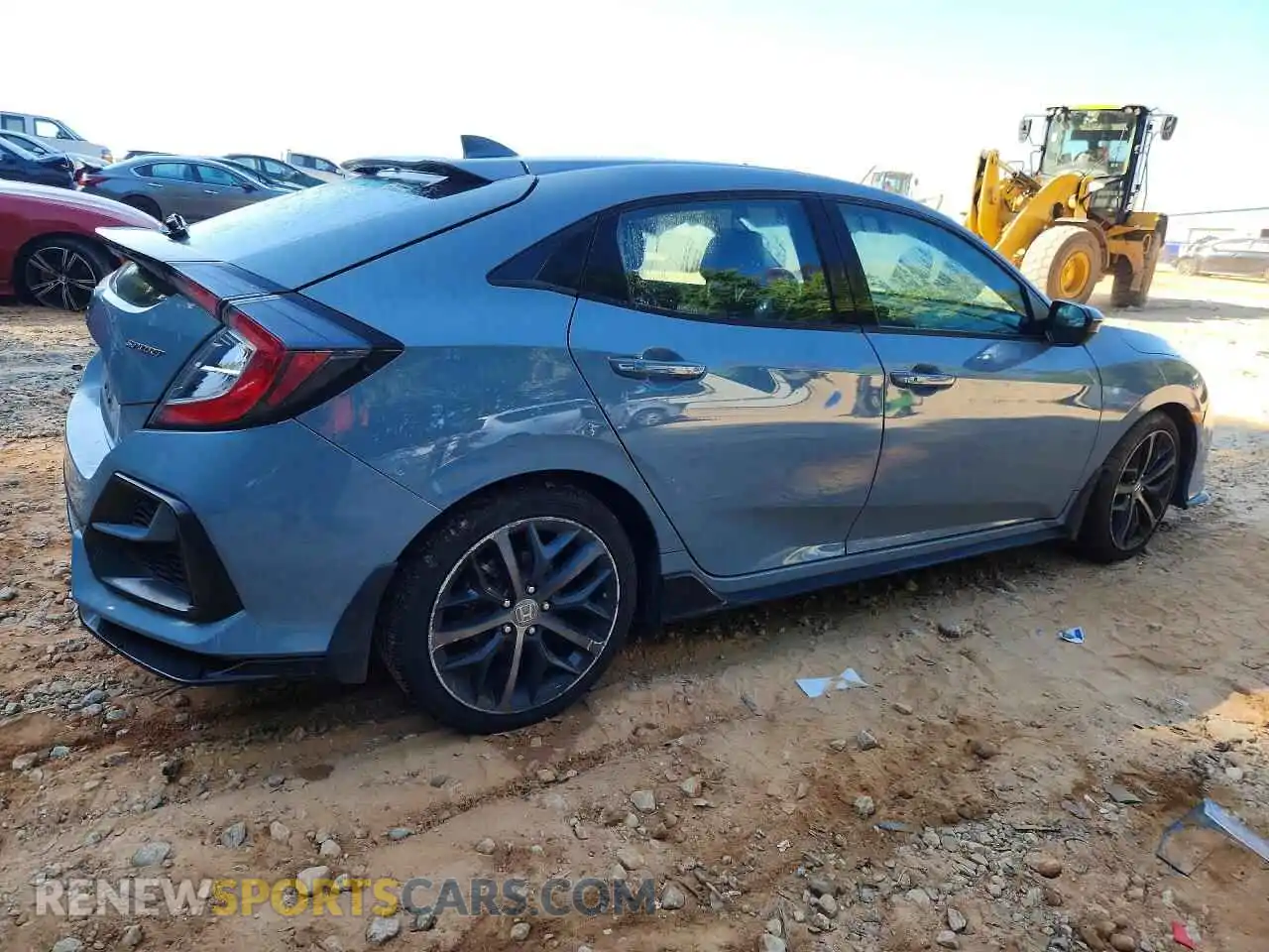 3 fotografías del automóvil dañado SHHFK7H49MU229805 HONDA CIVIC 2021