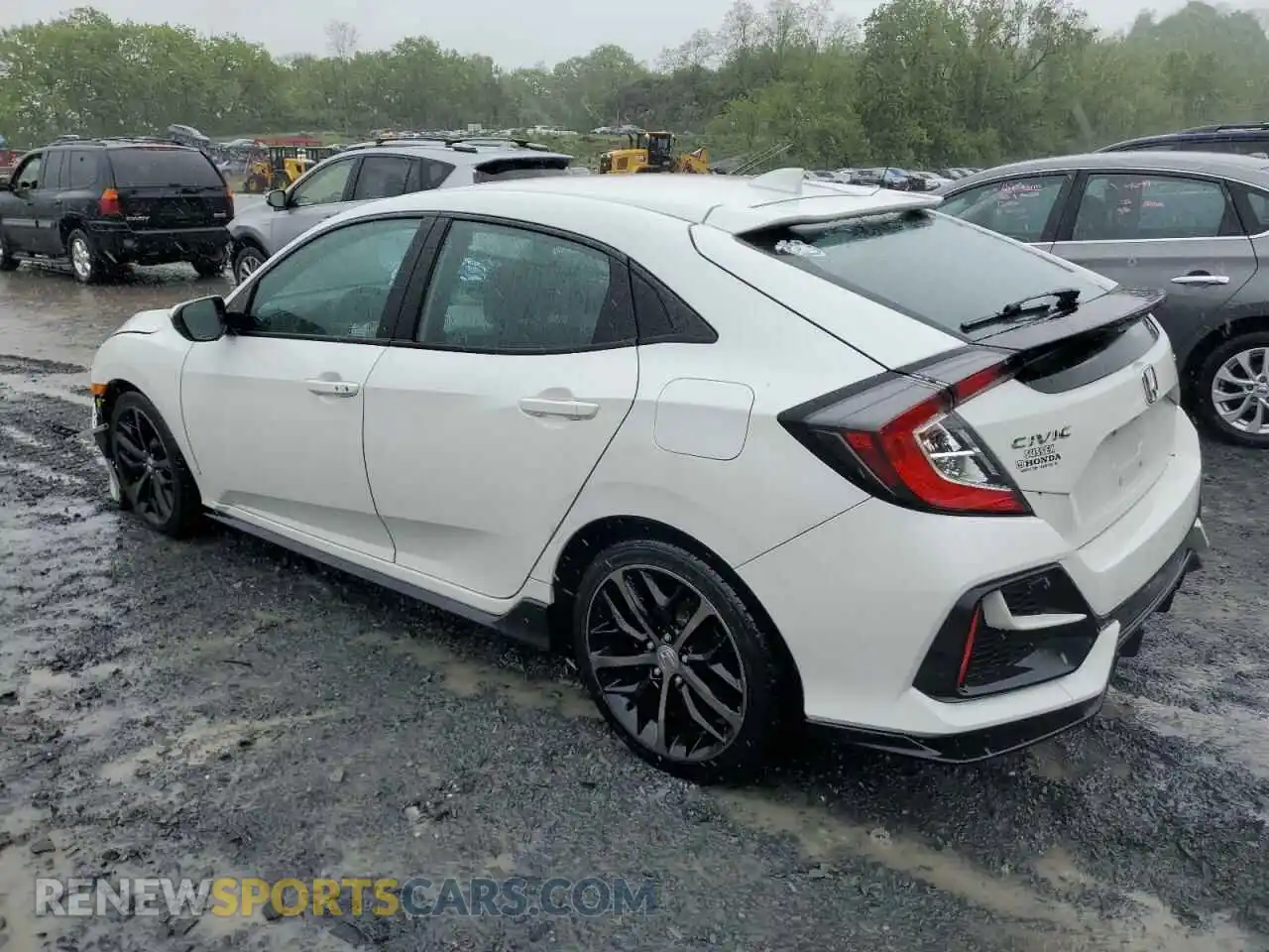2 Photograph of a damaged car SHHFK7H49MU401573 HONDA CIVIC 2021