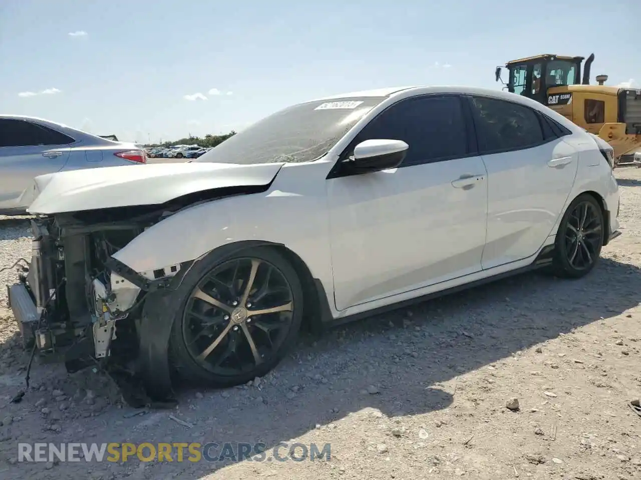 1 Photograph of a damaged car SHHFK7H49MU406112 HONDA CIVIC 2021