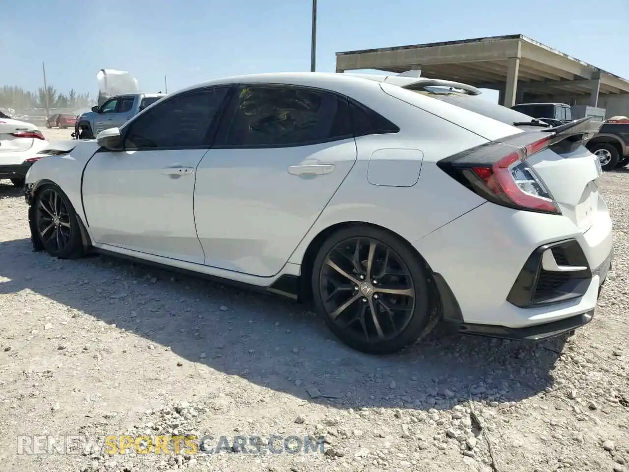2 Photograph of a damaged car SHHFK7H49MU406112 HONDA CIVIC 2021
