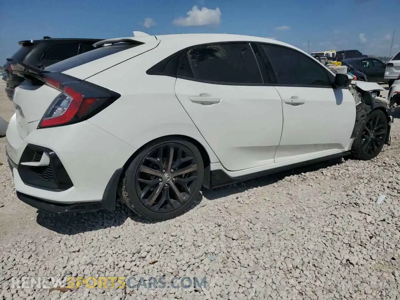 3 Photograph of a damaged car SHHFK7H49MU406112 HONDA CIVIC 2021