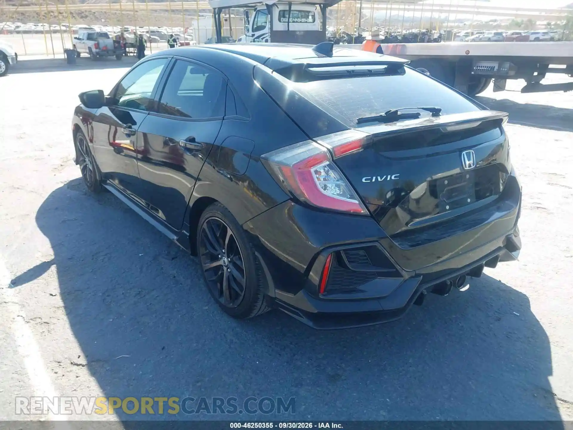 3 Photograph of a damaged car SHHFK7H49MU408801 HONDA CIVIC 2021