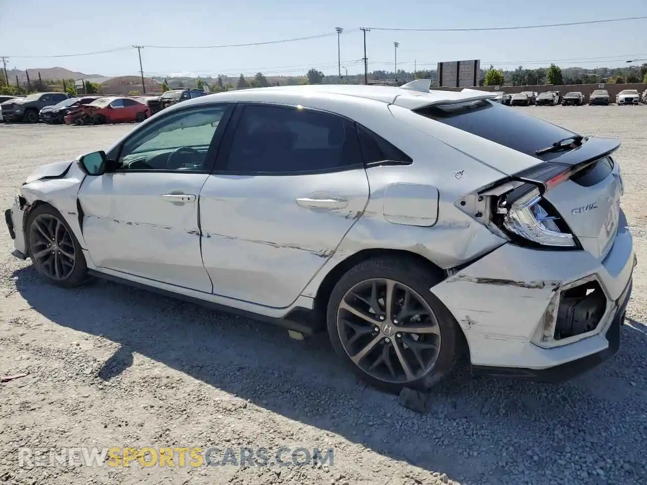 2 Photograph of a damaged car SHHFK7H49MU409270 HONDA CIVIC 2021