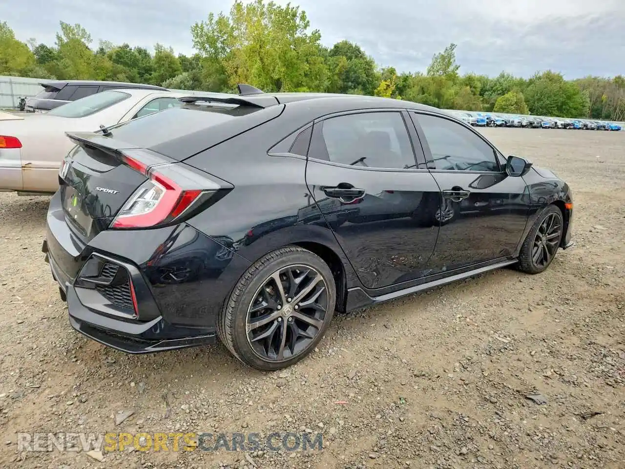 3 Photograph of a damaged car SHHFK7H49MU417207 HONDA CIVIC 2021