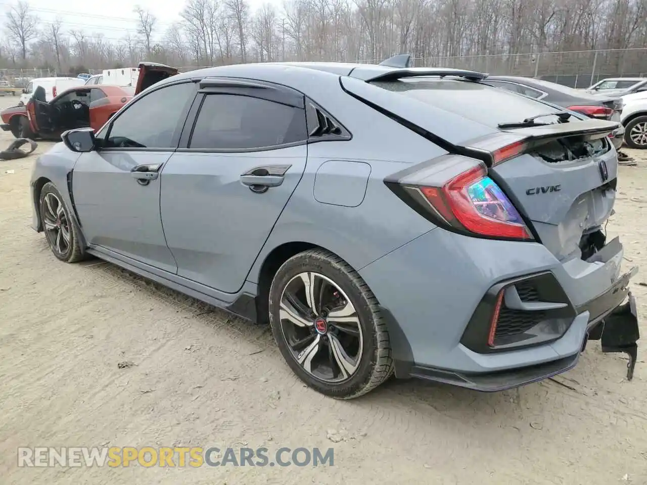 2 Photograph of a damaged car SHHFK7H49MU417417 HONDA CIVIC 2021