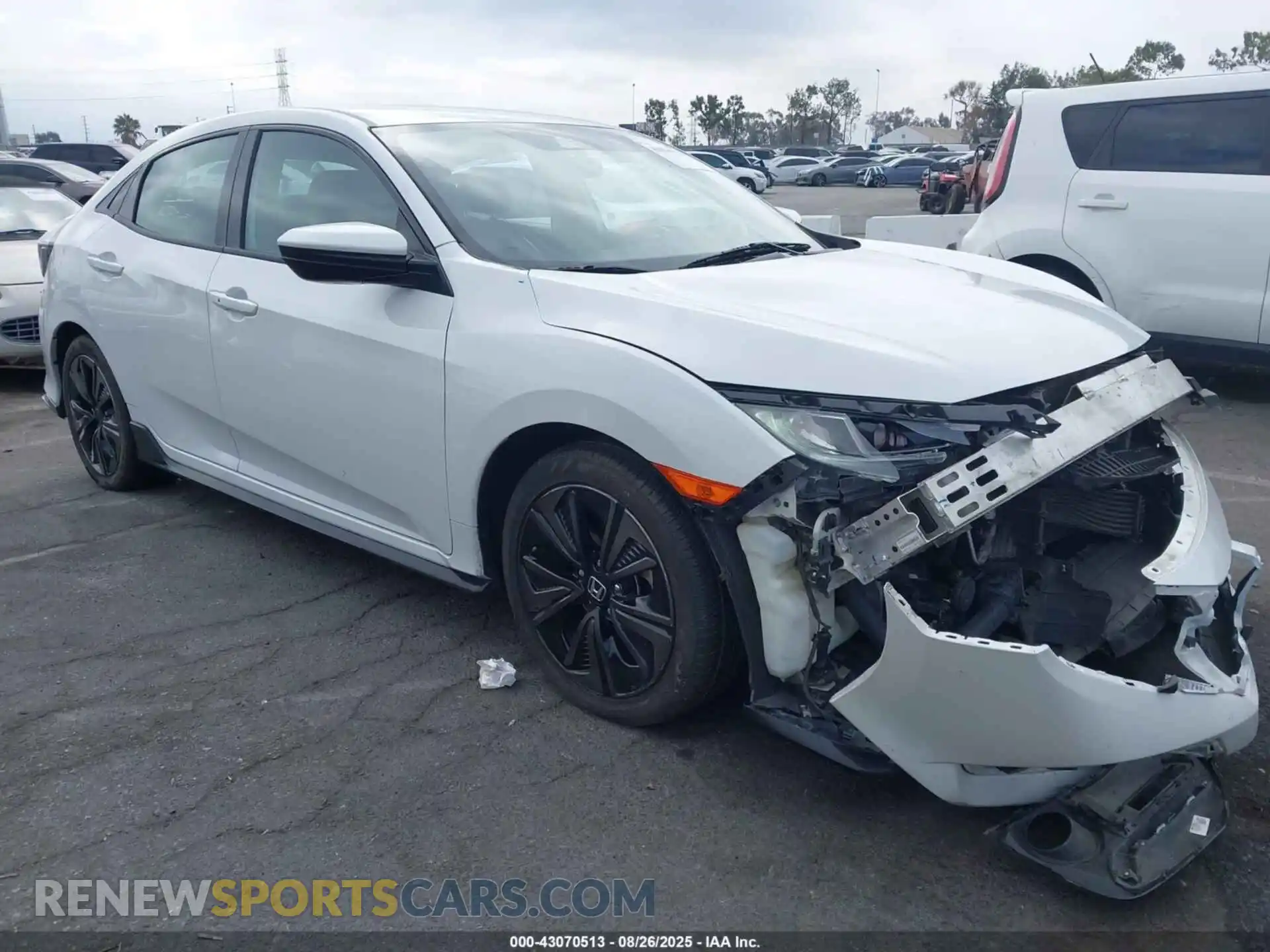 1 Photograph of a damaged car SHHFK7H49MU420575 HONDA CIVIC 2021
