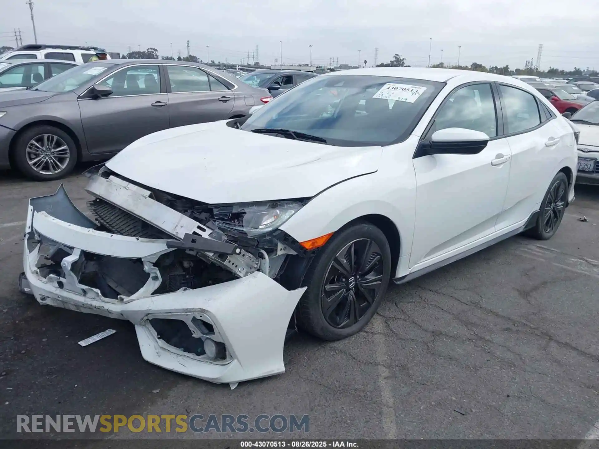 2 Photograph of a damaged car SHHFK7H49MU420575 HONDA CIVIC 2021