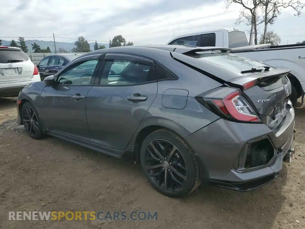 2 Photograph of a damaged car SHHFK7H49MU423508 HONDA CIVIC 2021